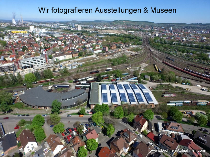 Luftbilder für öffentliche Gebäude