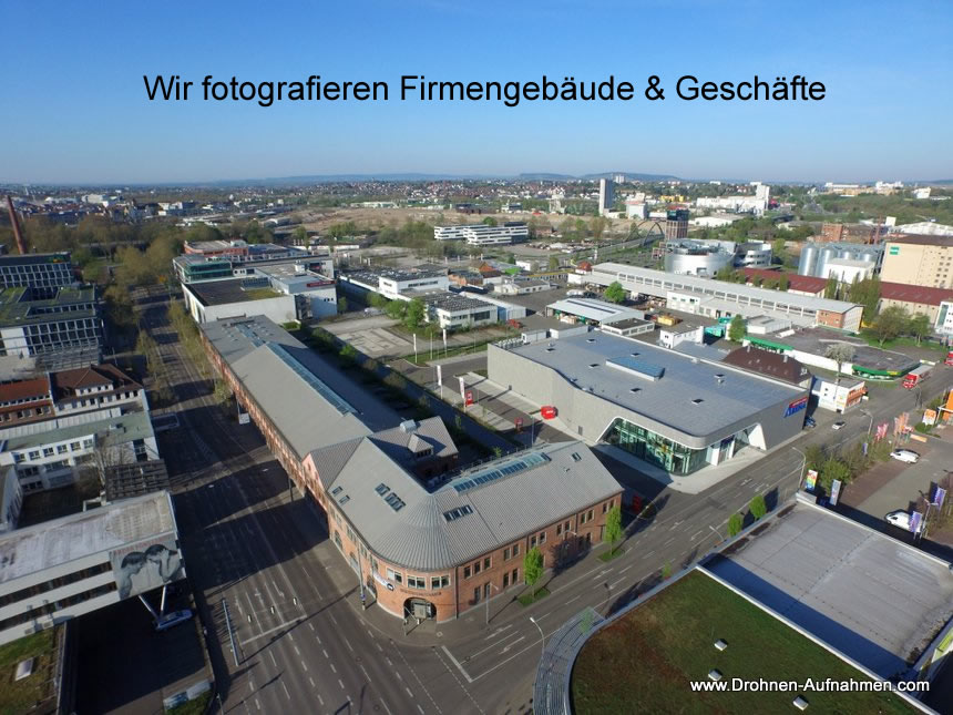 Luftaufnahmen,  Luftbilder in  Esslingen am Neckar für Gewerbliche