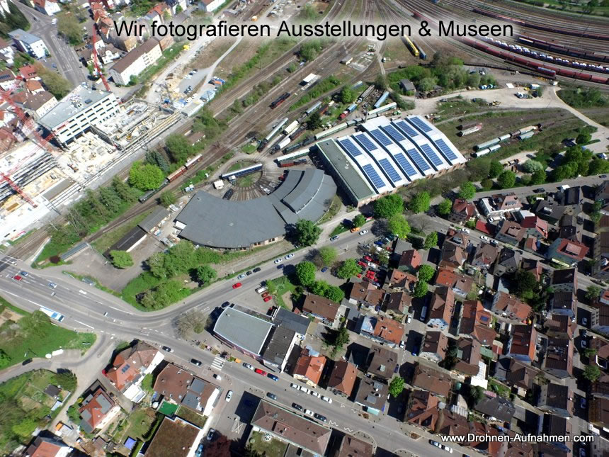 Luftbilder, Luftaufnahmen für öffentliche Gebäude