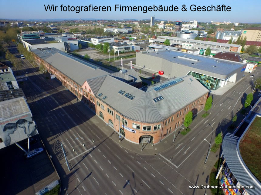 Luftbilder und Luftvideos  Offenbach am Main für Firmen