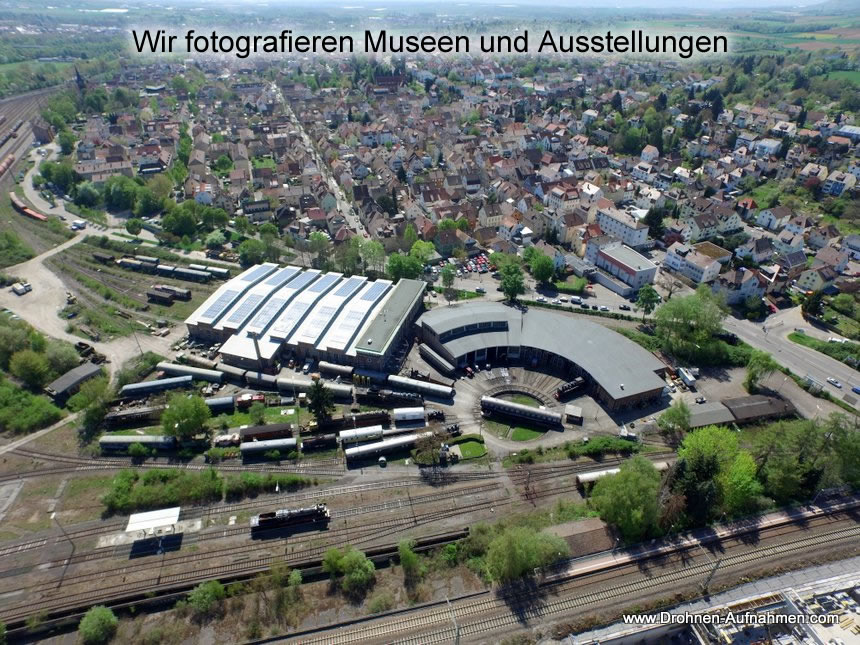 Luftaufnahmen für Museen