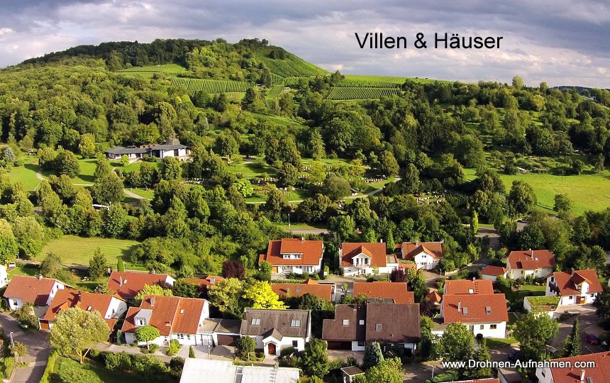 Luftbilder oder Luftvideos für Immobilien